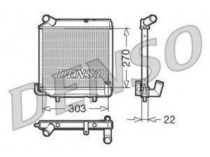 DENSO DRM99003 radiatorius, variklio aušinimas 
 Aušinimo sistema -> Radiatorius/alyvos aušintuvas -> Radiatorius/dalys
118301