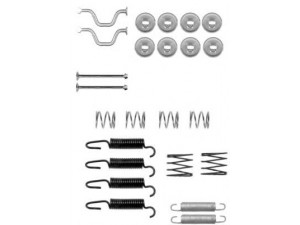 HELLA 8DZ 355 201-821 priedų komplektas, stovėjimo stabdžių trinkelės 
 Stabdžių sistema -> Rankinis stabdys
9050612061, 9050720016, 9050720016