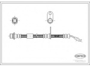 CORTECO 19033521 stabdžių žarnelė
9004922174