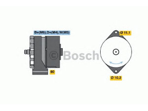 BOSCH 0 986 034 210 kintamosios srovės generatorius 
 Elektros įranga -> Kint. sr. generatorius/dalys -> Kintamosios srovės generatorius
51 26101 7159, 51 26101 7184, 51 26101 7199