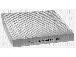 BORG & BECK BFC1036 filtras, salono oras 
 Techninės priežiūros dalys -> Techninės priežiūros intervalai
80292SHJA41, PU1144E