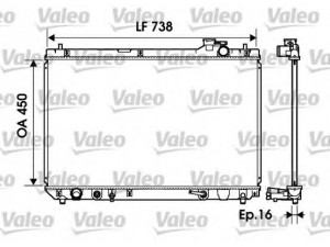 VALEO 734194 radiatorius, variklio aušinimas 
 Aušinimo sistema -> Radiatorius/alyvos aušintuvas -> Radiatorius/dalys
16400-28230, 1640028230