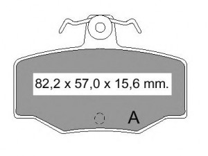 VEMA 835970 stabdžių trinkelių rinkinys, diskinis stabdys 
 Techninės priežiūros dalys -> Papildomas remontas
440603F085, 4406070J26