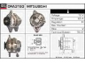 DELCO REMY DRA3193 kintamosios srovės generatorius 
 Elektros įranga -> Kint. sr. generatorius/dalys -> Kintamosios srovės generatorius
A2T02572, A2T02577, A2T03171, A2T03177