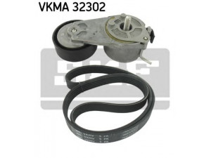 SKF VKMA 32302 V formos rumbuotas diržas, komplektas 
 Techninės priežiūros dalys -> Techninės priežiūros intervalai
55193795, 55232450, 55232827, 55242399