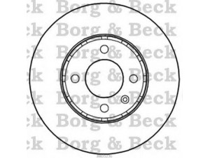 BORG & BECK BBD5236 stabdžių diskas 
 Dviratė transporto priemonės -> Stabdžių sistema -> Stabdžių diskai / priedai
1S0615301, 1S0615301, 1S0 615 301