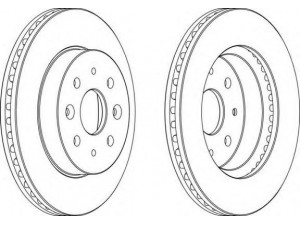FERODO DDF1542 stabdžių diskas 
 Dviratė transporto priemonės -> Stabdžių sistema -> Stabdžių diskai / priedai
51712FD300