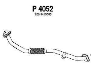 FENNO P4052 išleidimo kolektorius 
 Išmetimo sistema -> Išmetimo vamzdžiai
20010-3S300