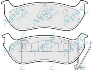 APEC braking PAD1601 stabdžių trinkelių rinkinys, diskinis stabdys 
 Techninės priežiūros dalys -> Papildomas remontas
05083882AC, 05083882AE, 05179242AA