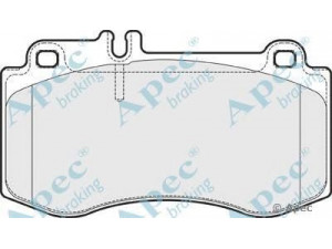 APEC braking PAD1735 stabdžių trinkelių rinkinys, diskinis stabdys 
 Techninės priežiūros dalys -> Papildomas remontas
0054207720, 0054208520, 54207720