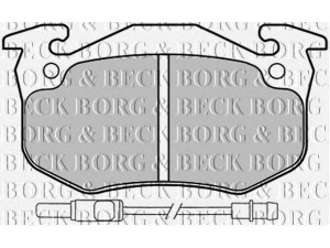 BORG & BECK BBP1525 stabdžių trinkelių rinkinys, diskinis stabdys 
 Techninės priežiūros dalys -> Papildomas remontas
425032, 425043, 444882, 446528160