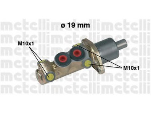 METELLI 05-0061 pagrindinis cilindras, stabdžiai 
 Stabdžių sistema -> Pagrindinis stabdžių cilindras
91518534, 91518535, 94601978, 95644348