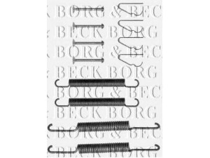 BORG & BECK BBK6102 priedų komplektas, diskinių stabdžių trinkelės 
 Stabdžių sistema -> Diskinis stabdys -> Stabdžių dalys/priedai