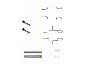 TRISCAN 8105 101589 priedų komplektas, diskinių stabdžių trinkelės 
 Stabdžių sistema -> Diskinis stabdys -> Stabdžių dalys/priedai