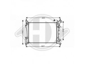 DIEDERICHS 8181405 radiatorius, variklio aušinimas 
 Aušinimo sistema -> Radiatorius/alyvos aušintuvas -> Radiatorius/dalys
1300279, 55701408, 1300279, 55701408