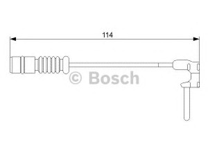 BOSCH 1 987 473 011 įspėjimo kontaktas, stabdžių trinkelių susidėvėjimas 
 Stabdžių sistema -> Susidėvėjimo indikatorius, stabdžių trinkelės
163 540 15 17, 163 540 17 17, A 163 540 15 17