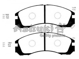 ASHUKI C003-05 stabdžių trinkelių rinkinys, diskinis stabdys 
 Techninės priežiūros dalys -> Papildomas remontas
V9118-M006, 0 986 424 523/BOSCH