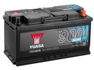 YUASA YBX9019 starterio akumuliatorius 
 Elektros įranga -> Akumuliatorius