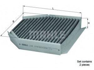 KNECHT LAK 278/S filtras, salono oras 
 Techninės priežiūros dalys -> Techninės priežiūros intervalai
2308300418