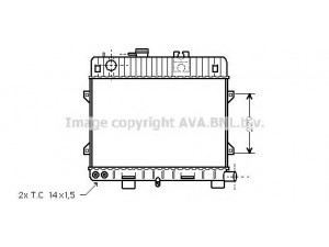 AVA QUALITY COOLING BW2052 radiatorius, variklio aušinimas 
 Aušinimo sistema -> Radiatorius/alyvos aušintuvas -> Radiatorius/dalys
1152745, 1152874, 1176947, 1712040