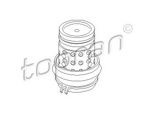 TOPRAN 103 018 variklio montavimas 
 Variklis -> Variklio montavimas -> Variklio montavimo rėmas
1H0 199 609E, 1H0 199 609E