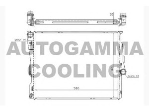 AUTOGAMMA 104501 radiatorius, variklio aušinimas 
 Aušinimo sistema -> Radiatorius/alyvos aušintuvas -> Radiatorius/dalys
17113400013, 17113403551, 17113404397