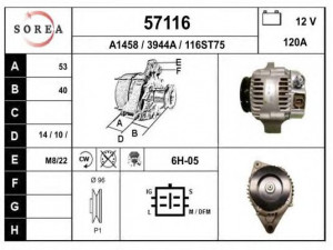 EAI 57116 kintamosios srovės generatorius
2706027030
