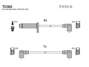 TESLA T228G uždegimo laido komplektas 
 Kibirkšties / kaitinamasis uždegimas -> Uždegimo laidai/jungtys
1063612