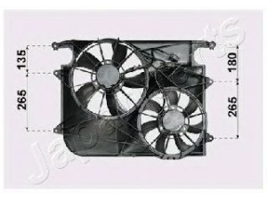 JAPANPARTS VNT312011 ventiliatorius, radiatoriaus 
 Aušinimo sistema -> Oro aušinimas
96829535, 96829535, 96829535
