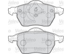 VALEO 598489 stabdžių trinkelių rinkinys, diskinis stabdys 
 Techninės priežiūros dalys -> Papildomas remontas
1133445, 1143349, 1201124, 7M3698151