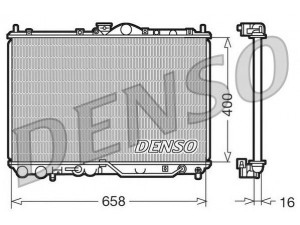 NPS DRM45011 radiatorius, variklio aušinimas 
 Aušinimo sistema -> Radiatorius/alyvos aušintuvas -> Radiatorius/dalys
MB925638