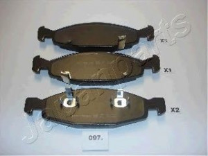 JAPANPARTS PA-097AF stabdžių trinkelių rinkinys, diskinis stabdys 
 Techninės priežiūros dalys -> Papildomas remontas
5011969AA, 5018592AA, 5018592AB