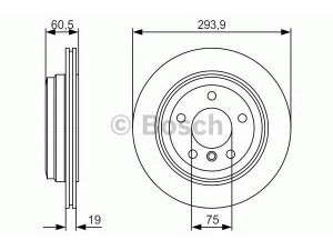 BOSCH 0 986 479 R34 stabdžių diskas 
 Dviratė transporto priemonės -> Stabdžių sistema -> Stabdžių diskai / priedai
34 21 1 166 165