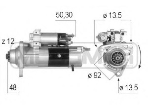 MESSMER 220558 starteris 
 Elektros įranga -> Starterio sistema -> Starteris
M009T61171, M009T61171AM, M9T61171