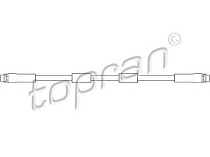 TOPRAN 111 061 stabdžių žarnelė 
 Stabdžių sistema -> Stabdžių žarnelės
4D0 611 707F, 4D0 611 707H, 4D0 611 707F