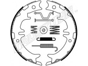 TRUSTING 115.311K stabdžių trinkelių komplektas, stovėjimo stabdis 
 Stabdžių sistema -> Rankinis stabdys
