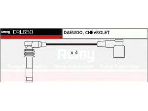 DELCO REMY DRL650 uždegimo laido komplektas 
 Kibirkšties / kaitinamasis uždegimas -> Uždegimo laidai/jungtys
