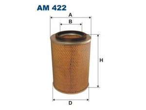 FILTRON AM422 oro filtras 
 Filtrai -> Oro filtras
430, 044129620A, 044129620A, PC390