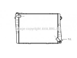 AVA QUALITY COOLING BW2039 radiatorius, variklio aušinimas 
 Aušinimo sistema -> Radiatorius/alyvos aušintuvas -> Radiatorius/dalys
1115078