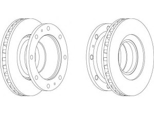 FERODO FCR110A stabdžių diskas 
 Stabdžių sistema -> Diskinis stabdys -> Stabdžių diskas
1907568, 7172880, 7172881, 7172930