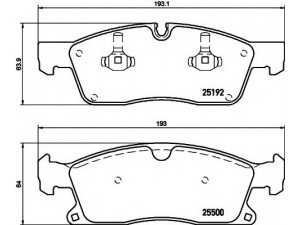 HELLA 8DB 355 019-701 stabdžių trinkelių rinkinys, diskinis stabdys 
 Techninės priežiūros dalys -> Papildomas remontas
0064203820, 0074208020, A0064203820