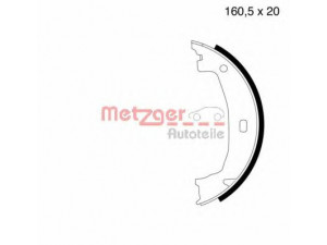 METZGER MG 780 stabdžių trinkelių komplektas, stovėjimo stabdis 
 Stabdžių sistema -> Rankinis stabdys
3441 1 163 244, 3441 1 163 255
