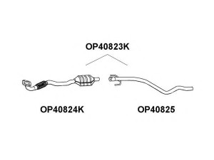 VENEPORTE OP40823K katalizatoriaus keitiklis
5854439, 5854439, 5854439
