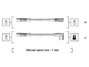 MAGNETI MARELLI 941095470590 uždegimo laido komplektas 
 Kibirkšties / kaitinamasis uždegimas -> Uždegimo laidai/jungtys
7597831