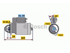 BOSCH 0 001 218 170 starteris