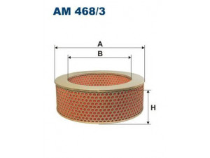FILTRON AM468/3 oro filtras 
 Techninės priežiūros dalys -> Techninės priežiūros intervalai
MD620047, PC1109