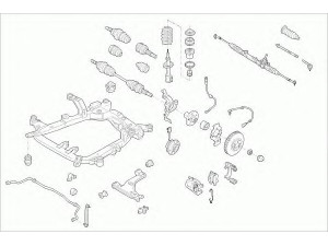 LEMFÖRDER OPEL-ZAFIR-FL001 vairavimo mechanizmas; rato pakaba 
 Ašies montavimas/vairavimo mechanizmas/ratai -> Prekių paieška pagal schemą