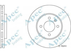 APEC braking DSK2187 stabdžių diskas 
 Stabdžių sistema -> Diskinis stabdys -> Stabdžių diskas
6N0615301E