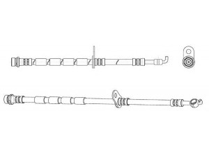 KAWE 512959 stabdžių žarnelė 
 Stabdžių sistema -> Stabdžių žarnelės
1514230, 1522925, 1718847, 8V512078BA