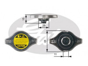 GATES RC127 radiatoriaus dangtelis 
 Aušinimo sistema -> Radiatorius/alyvos aušintuvas -> Radiatorius/dalys
MR481216, MR481267, B3C7-15-205